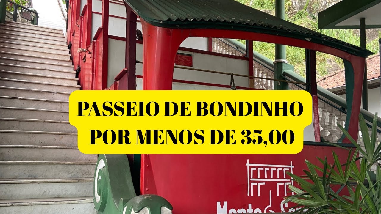 Monte Serrat Santos: Passeio de bondinho funicular por menos de 35,00 a 1h de SP