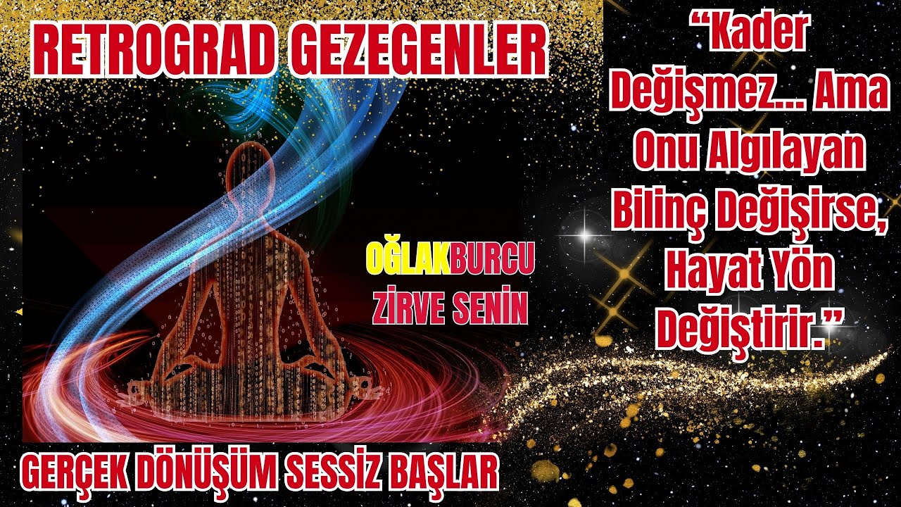 ♑ OĞLAK  BURCU – ZİRVE SENİN -- RETROGRAD GEZEGENLER DERİN DÖNÜŞÜM 👑 GERÇEK DÖNÜŞÜM SESSİZ BAŞLAR 👑