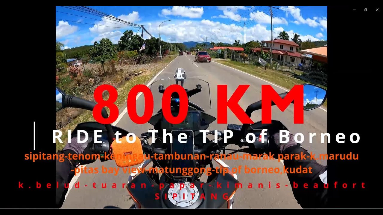 SABAH 800 KM Ride to The Tip Of Borneo, Tanjung Simpang Mengayau, KUDAT | PART 3 |  Scuderia Apollo