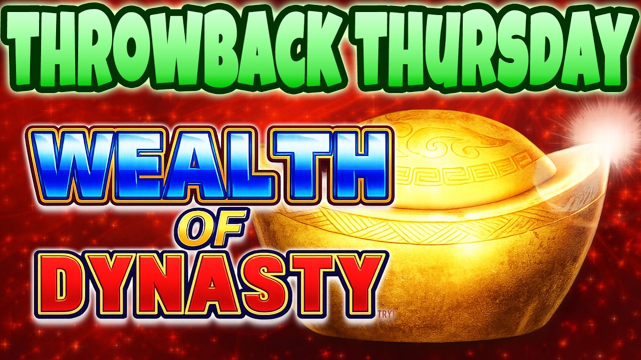 Wealth of Dynasty slot - More old Konami for Throwback Thursday from Aliante casino in Las Vegas!