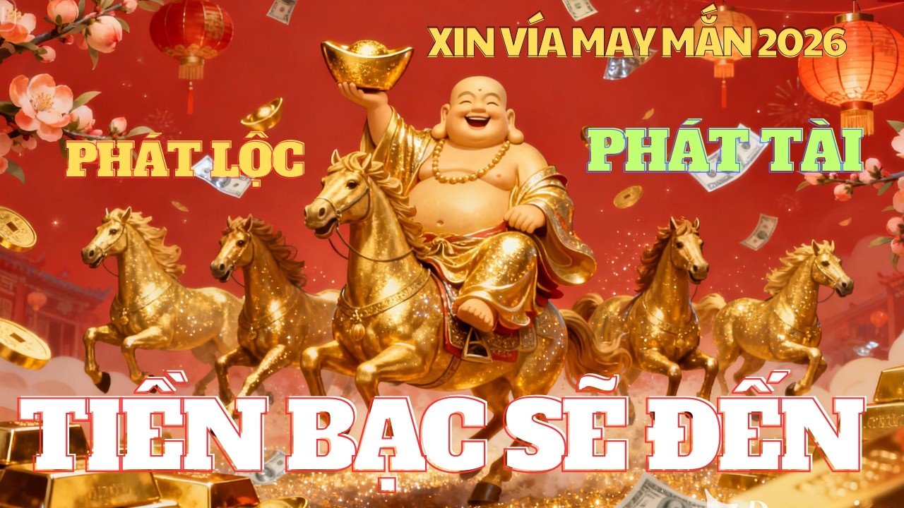 Nhạc thần tài 2026 | Thần Tài Phù Hộ - Ai Nghe Được Cũng May Mắn - Tiền Về Mỗi Ngày