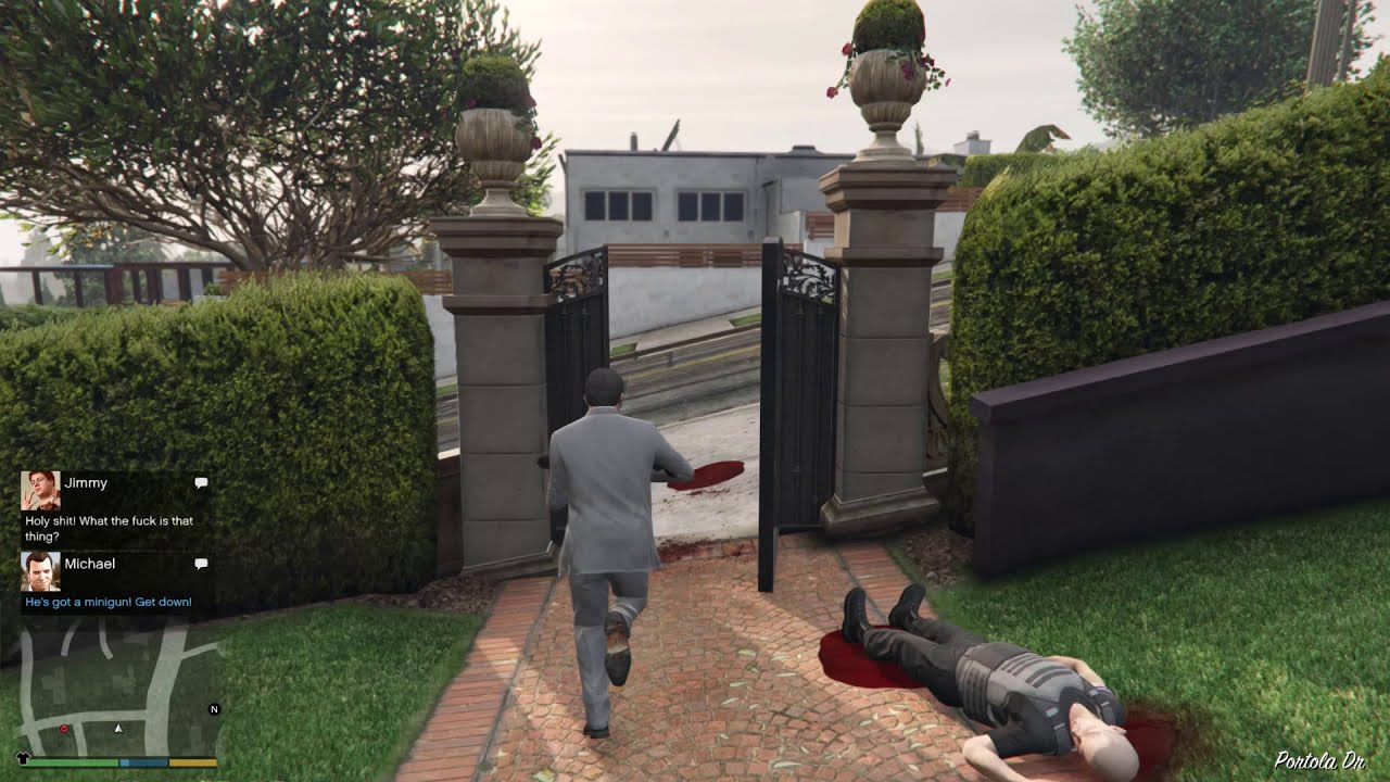 Grand Theft Auto V - Cliffford Attacks