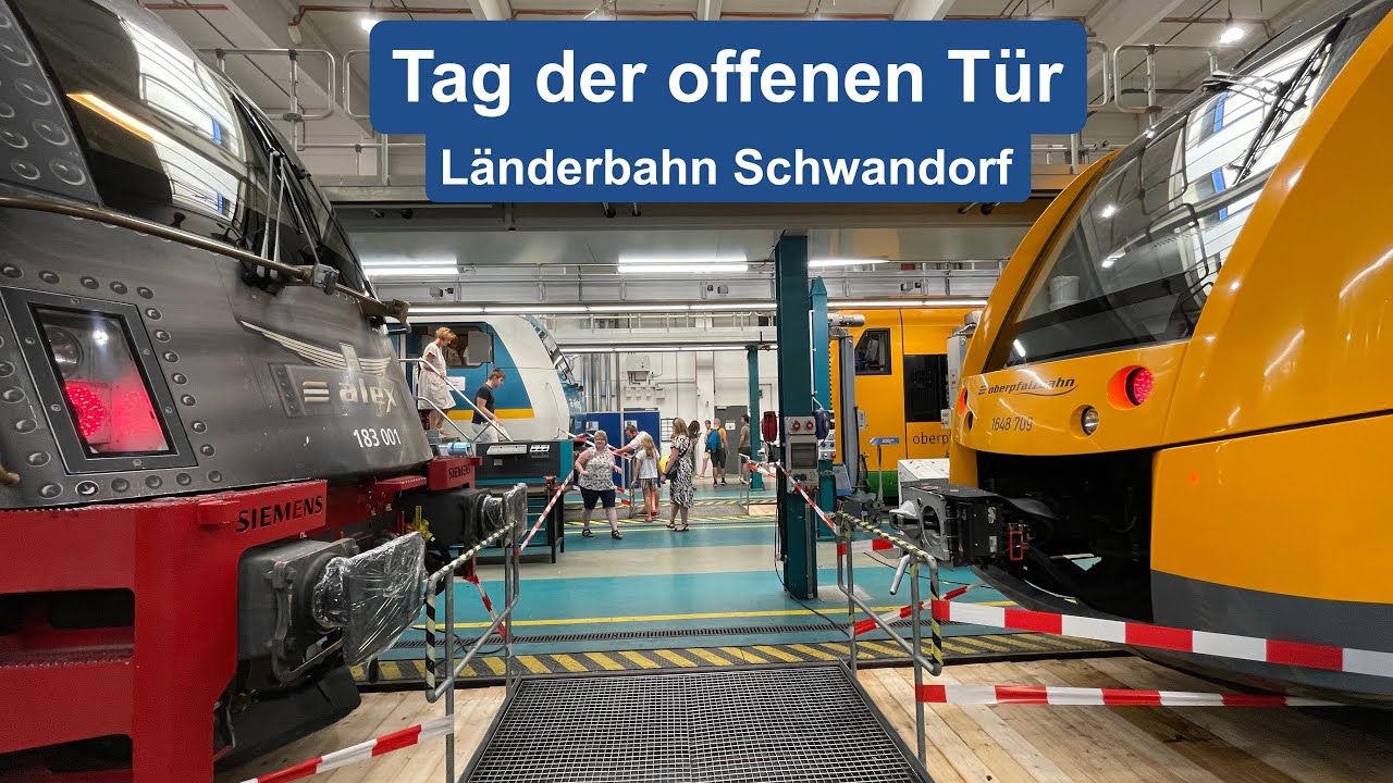 Tag der offenen Tür | Länderbahn Betriebswerk Schwandorf