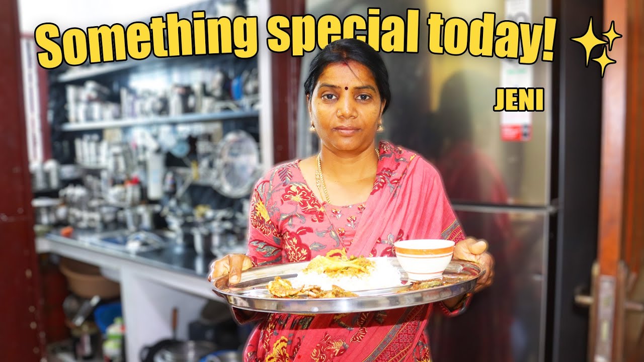 இன்னைக்கு ஒரு ஸ்பெஷல் இருக்கு! ✨Today has a special twist 😋✨JENI