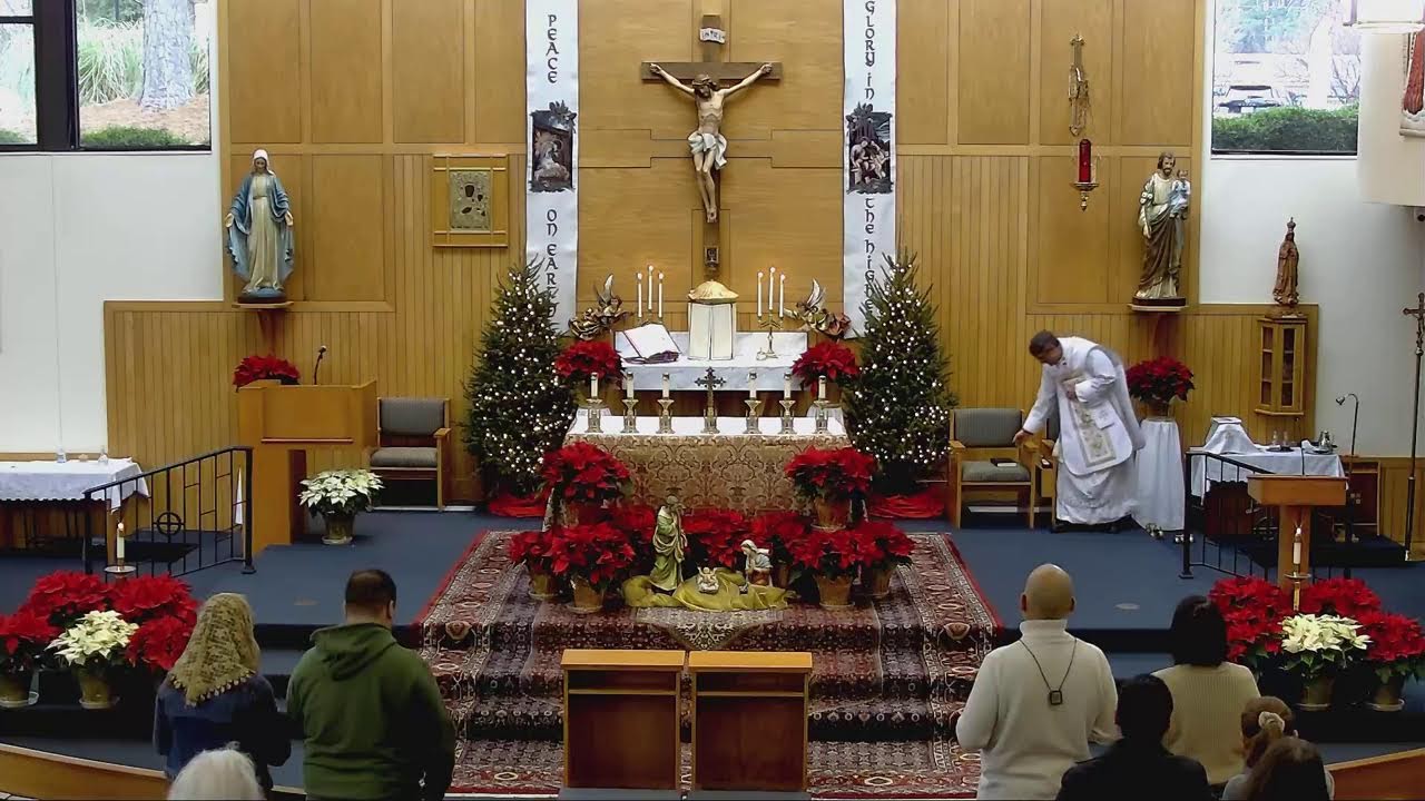 Saturday after Epiphany  -  8:30 am Mass - OLL Raleigh, NC