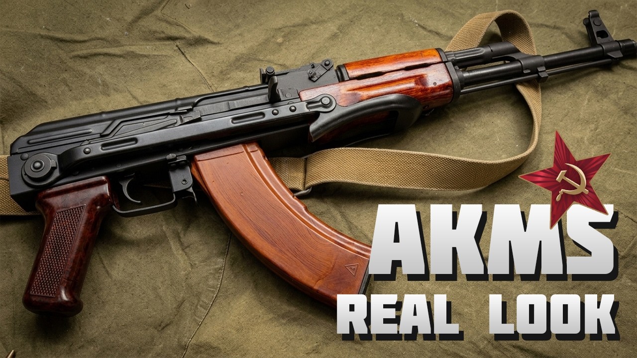 Airsoft AKMS: Wood and Fakelite Makeover