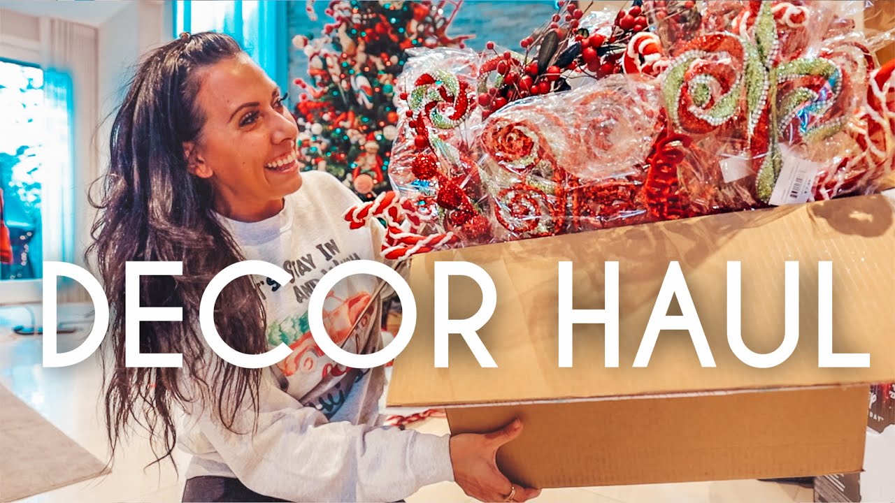 Christmas Decor Haul for an Exciting Project