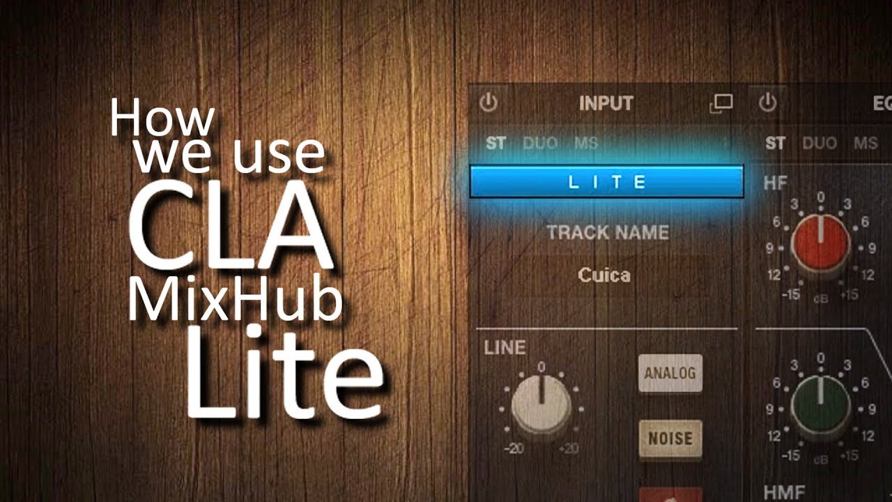 How we would use CLA MixHub Lite (no sound)