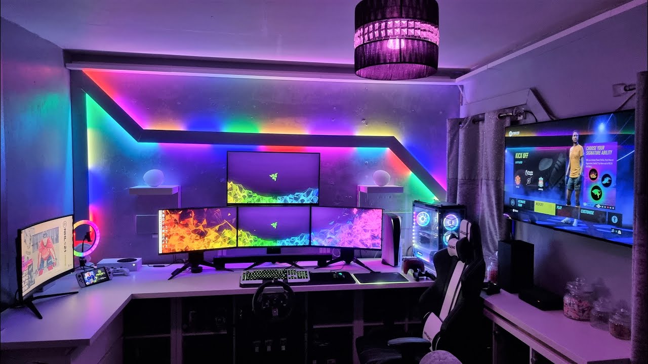 GAMING SETUP/ROOM TOUR - My Dream Gaming Setup