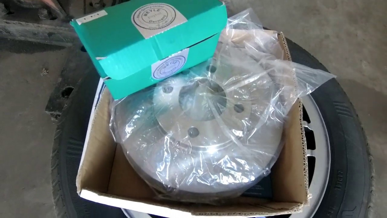 Golf 1 Cabriolet  Brake discs upgrade