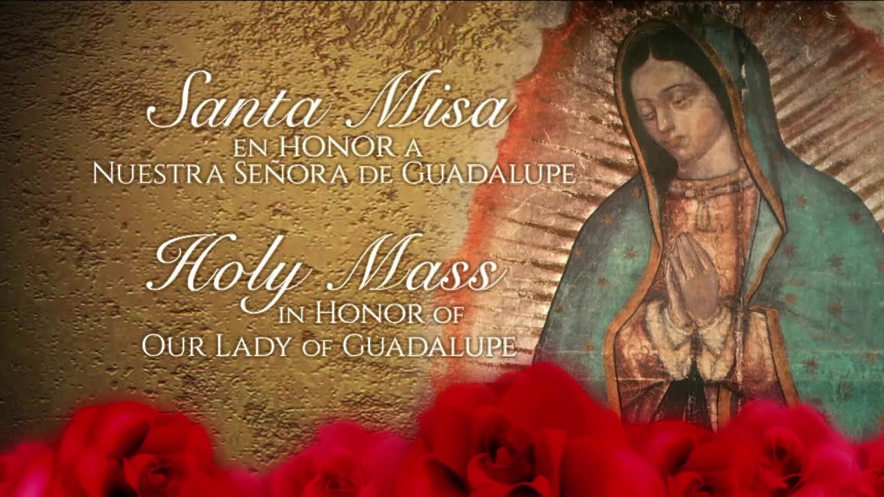HOLY MASS IN HONOR OF OUR LADY OF GUADALUPE - 2024-12-12