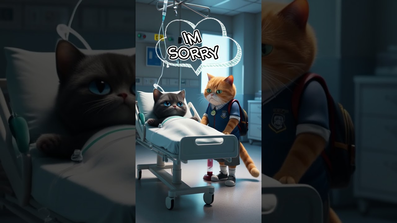 Kitten's Ultimate Sacrifice 😿❤️: Cat Tale of Forgiveness 