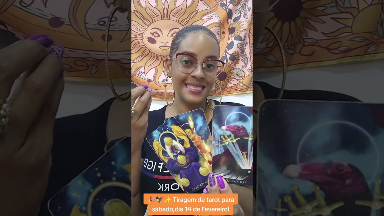 ✨🎉🦅 Tiragem de tarot para sábado,dia 14 de Fevereiro!