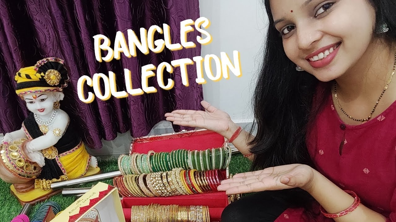Vlog-9 My Bangles Collection ✌✌@VishakhaAgarwal5473