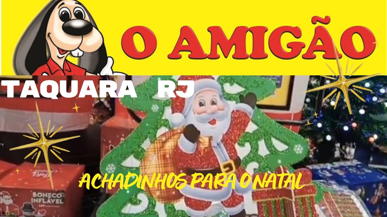 O Amig&atilde;o Taquara -RJ me Surpreendi + Achadinhos para o Natal 2025 #oamigao