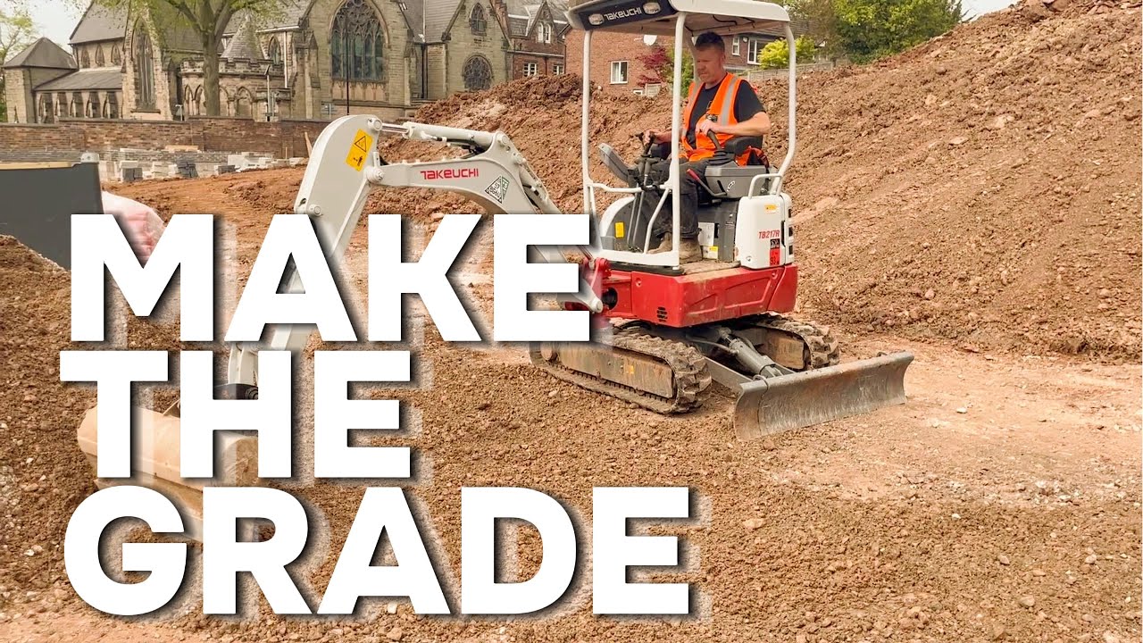 How to Grade Like a Pro with an Excavator | Step-By-Step Tutorial with Dave