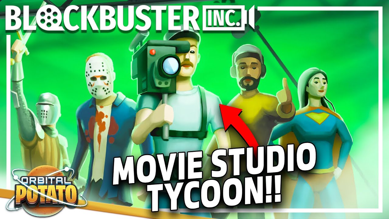 NEW Movie Studio Tycoon!! - Blockbuster Inc - Management Tycoon Game