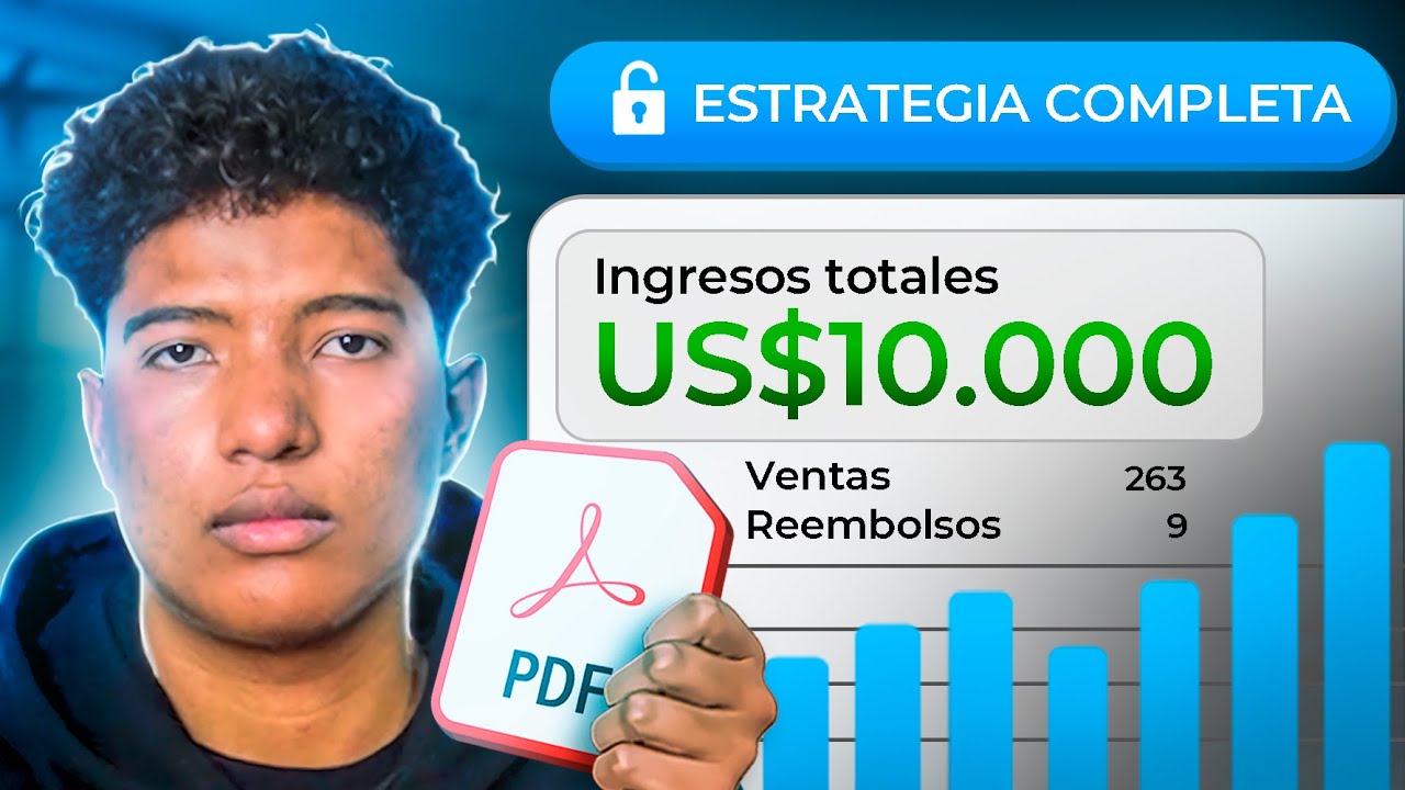 Vender En Hotmart: Como GANO US$10.000 Por Mes Con Un Solo eBook PDF en Automatico