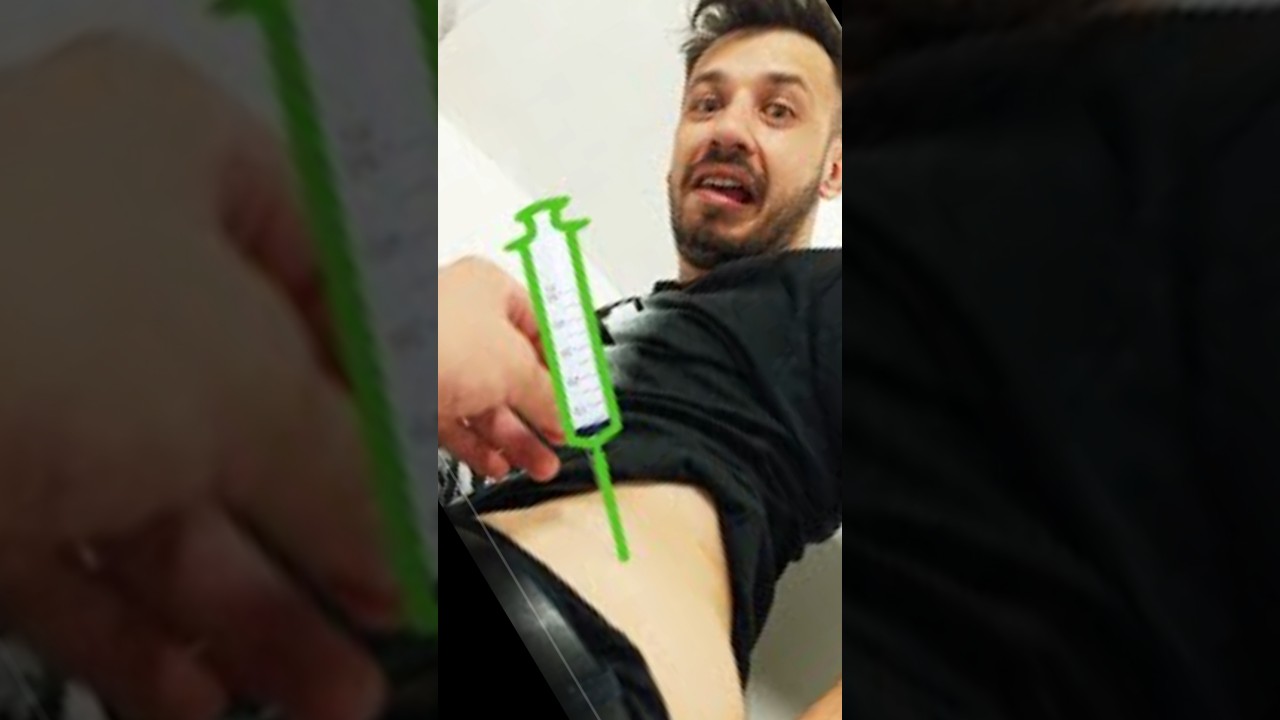 Hüseyine doktor iğne yaptı  