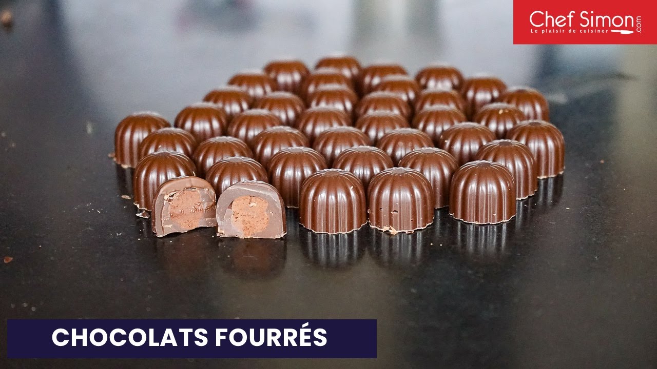 Les chocolats fourrés