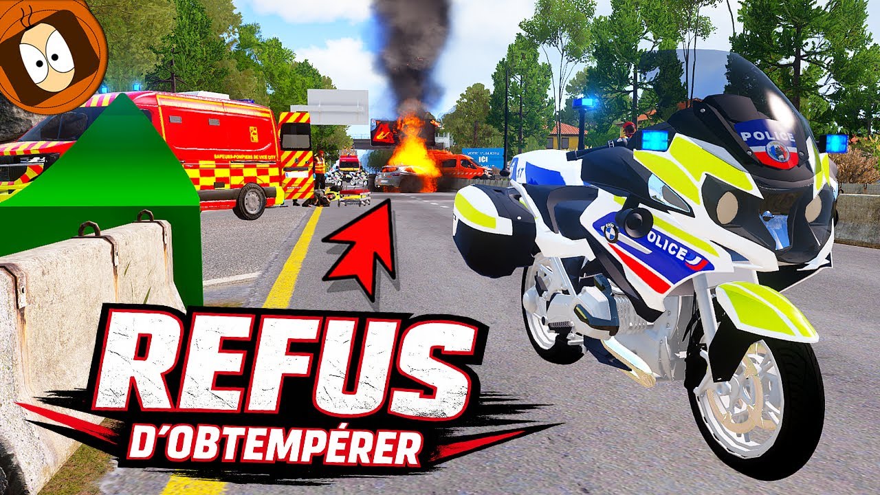 REFUS D’OBTEMPÉRER en moto : CHAOS sur l’autoroute ! | Arma For Life