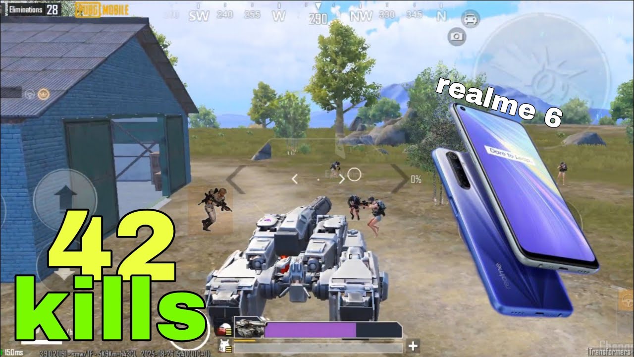 OMG🔥, 42 kills new season record, realme 6 PUBG test 2025 #pubgmobile #games #gaming 