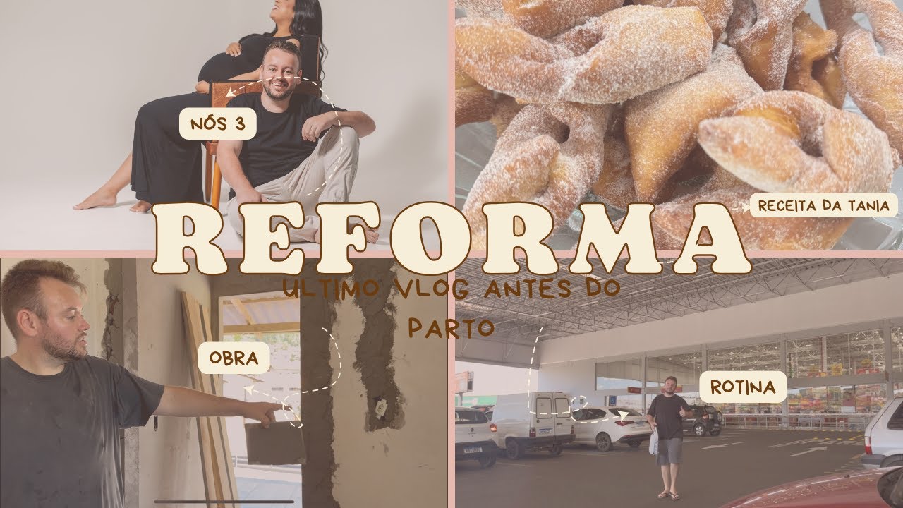 As portas chegaram | Casa criando forma | Momento receita + Ultimo vlog antes do parto.