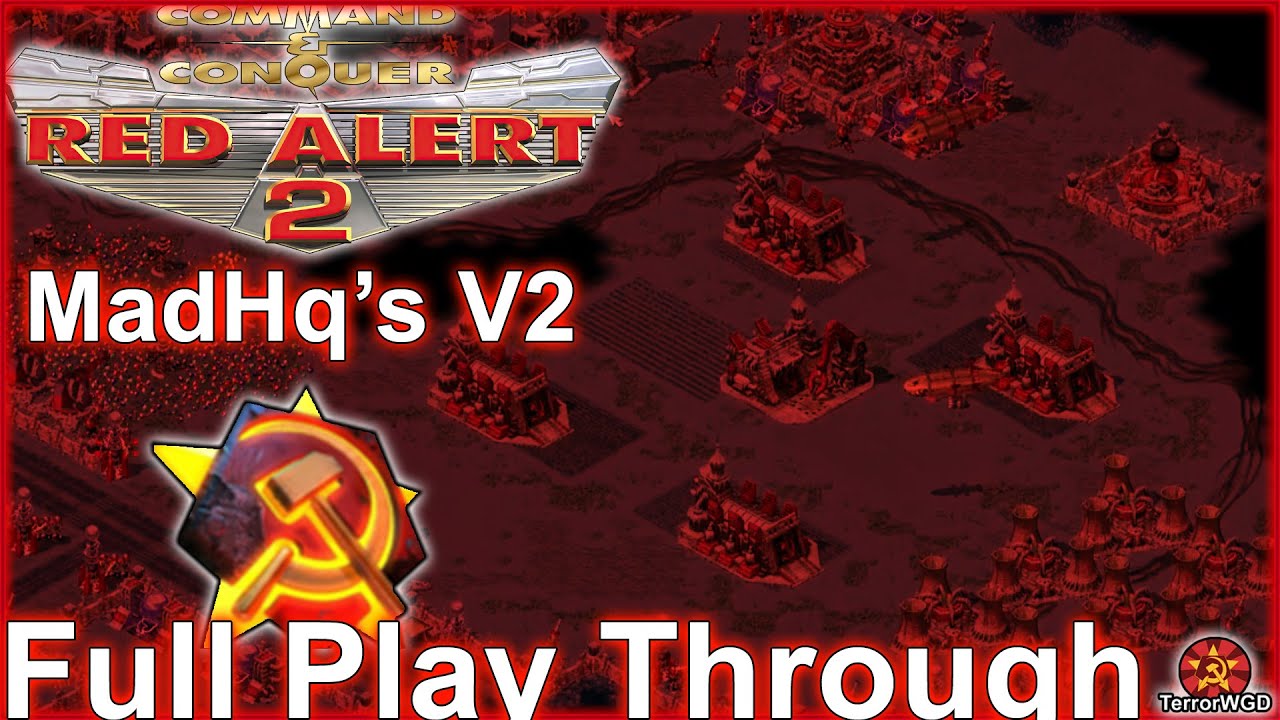 Command & Conquer│Red Alert 2│MadHQ's V2│Soviet Campaign│Full Play Through