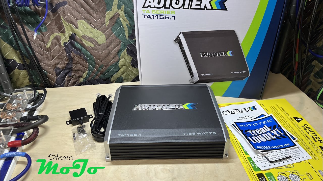 Обзор Autotek TA1155.1 и динамометрический стенд Amp