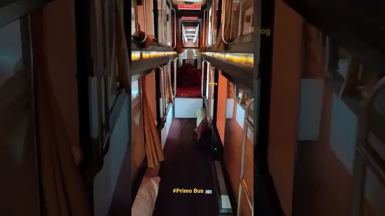 Primo Bus Ineer View #Primobus #primo #travel #travelvlog #shorts #shortvideo