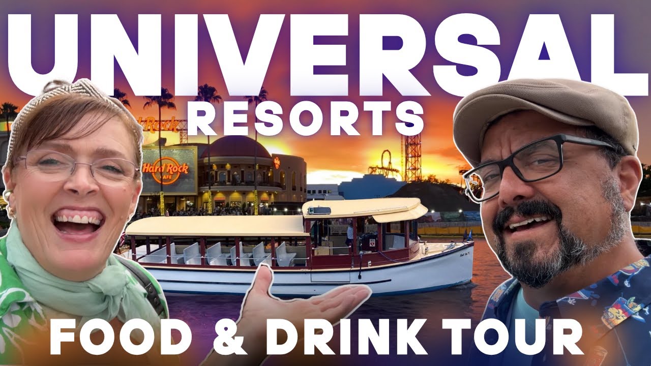 The MUST TRY Universal Resort Food & Drink Crawl! Best in Orlando?