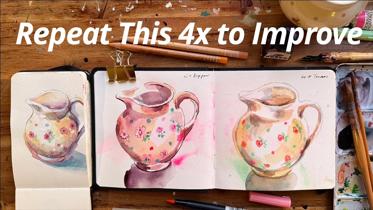 The Art Trick No One Tells You: Paint It 4X !
