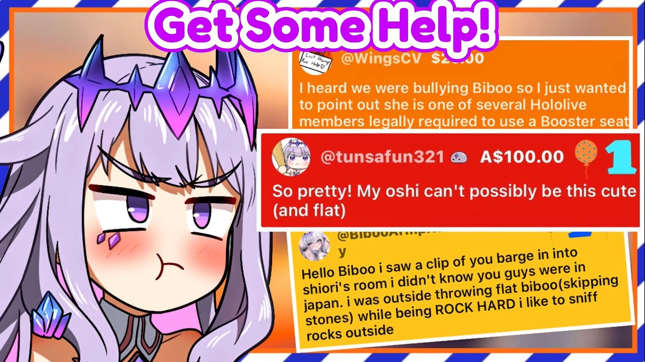 Biboo Reacts to Troll Superchats | Hololive EN