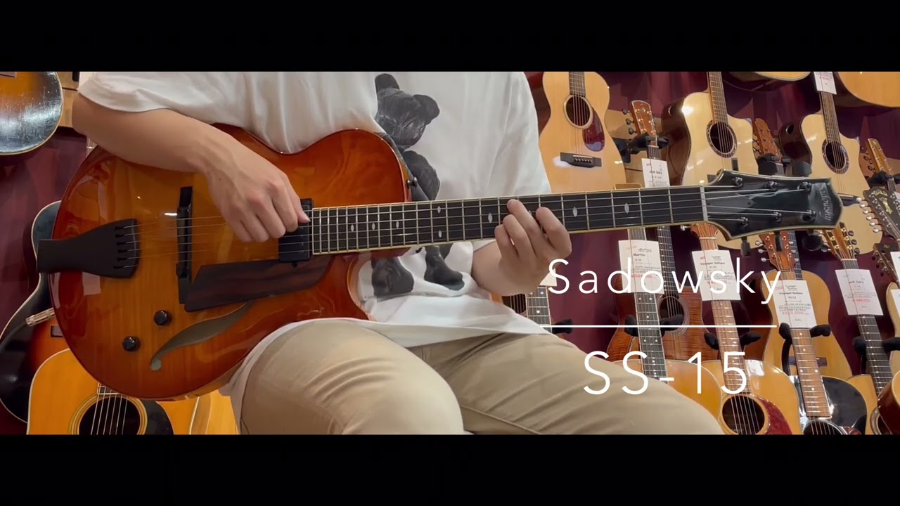 【試奏動画】Sabowsky SS-15     [LASTGUITAR]