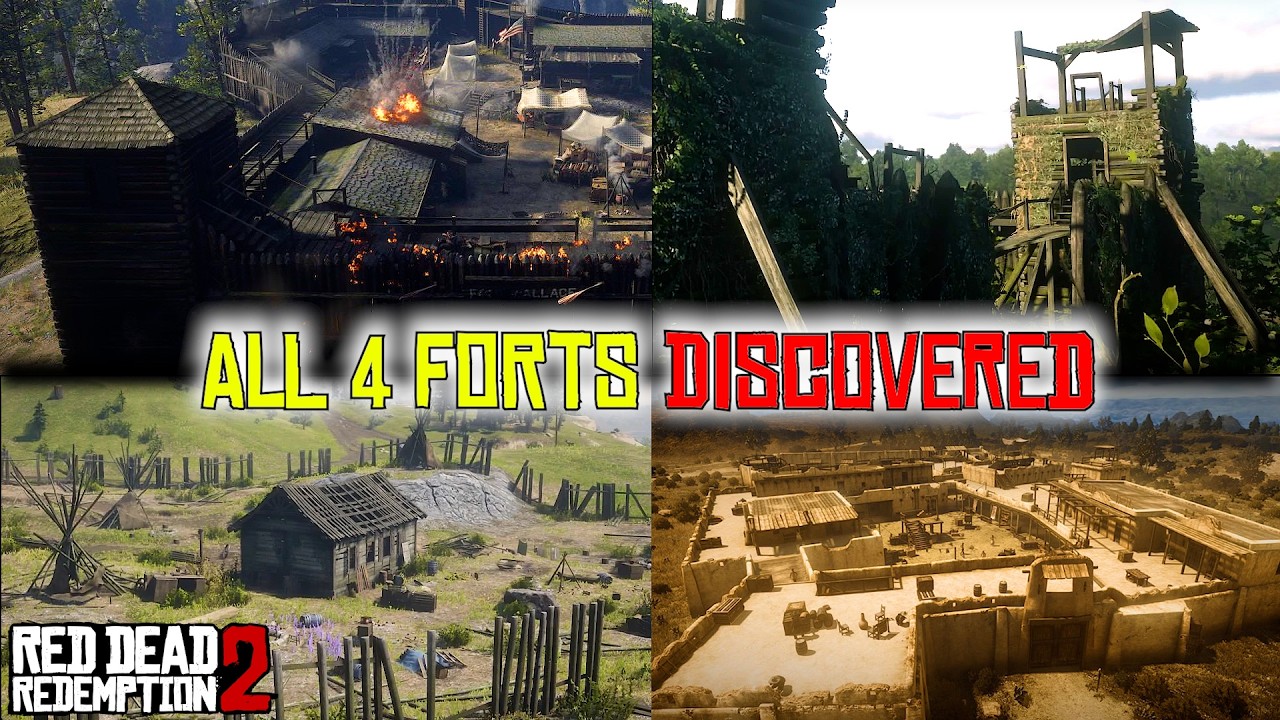 “The Forgotten Forts… And Their Hidden Treasures | RDR2