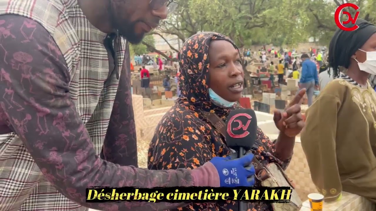 Désherbage cimetière de Yarakh