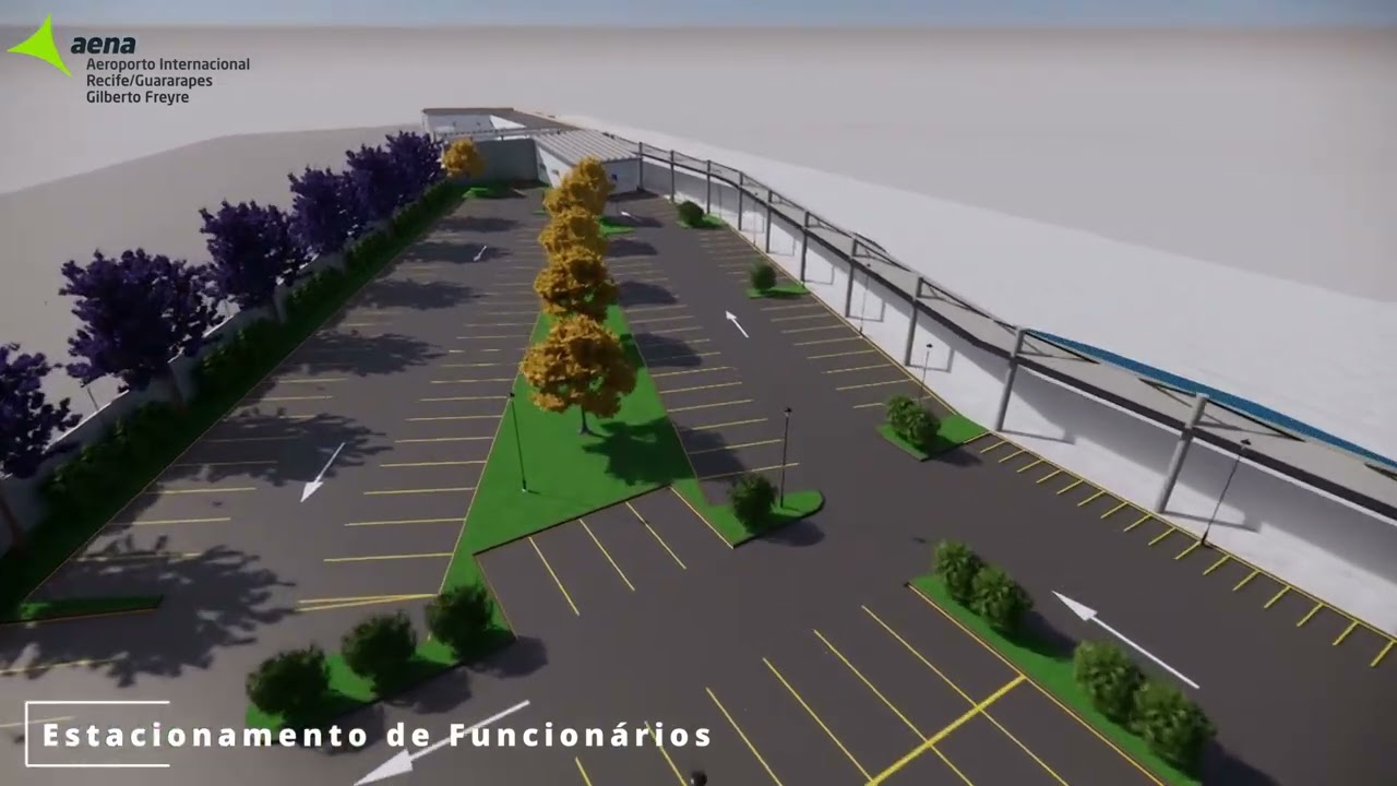 Novo terminal intermodal do Aeroporto do Recife 