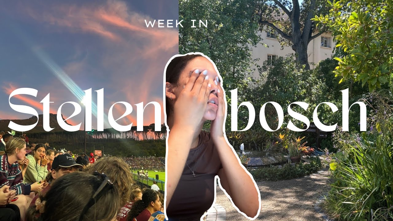 Stellies Student Week in the life| Christian Girl Edition, STELLENBOSCH UNIVERSITY, lots of yapping
