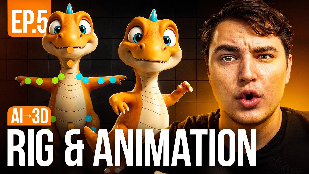 Ep.5 Rig & Animation - From AI to Game-ready