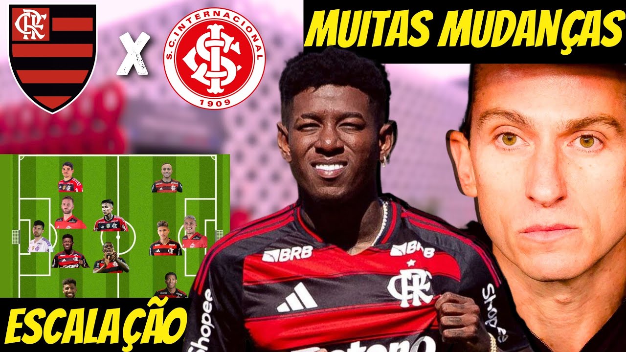 FLAMENGO tem MUDANÇAS para enfrentar o INTERNACIONAL! NEGOCIAÇÃO de ALLAN com o CORINTHIANS!