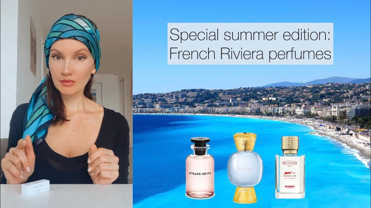 French Riviera perfumes: citrus and salt, peonies and lychee