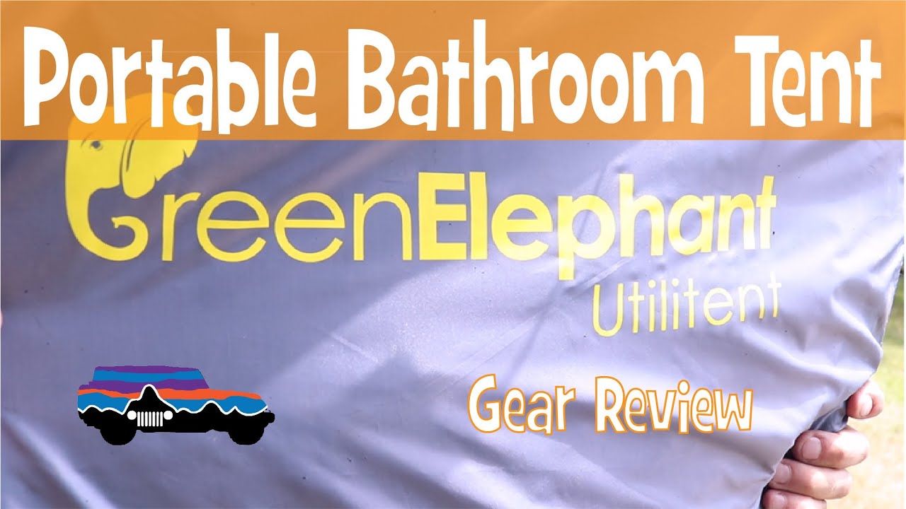 Portable Bathroom Tent - Green Elephant UTILITENT Review