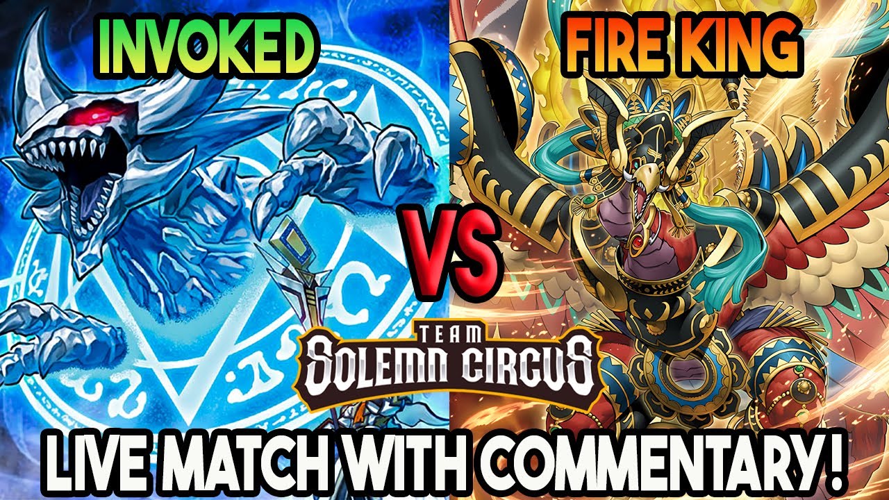 Invoked Runick Vs Fire King : Yu-Gi-Oh! Locals Feature Match | Live Duel