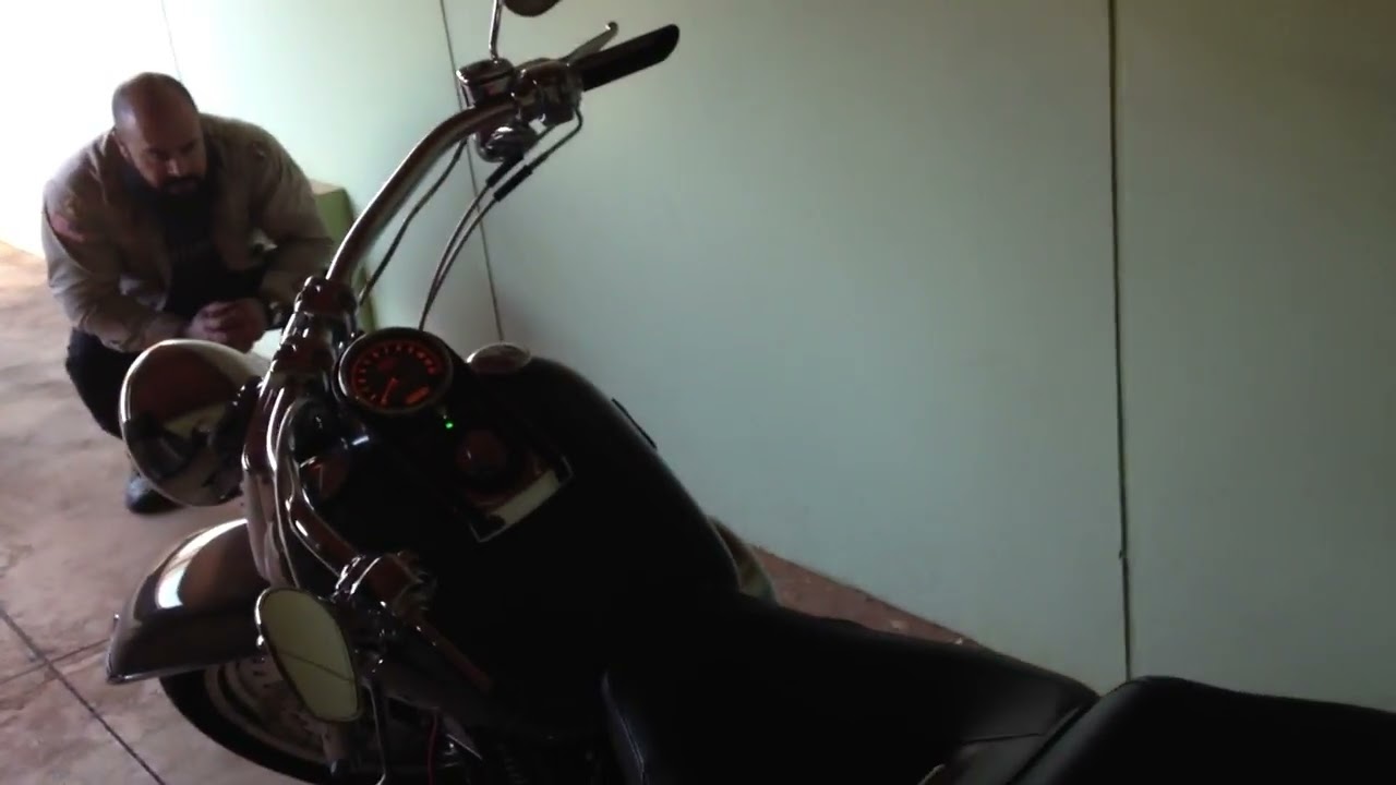 Harley Davidson Softail Fat Boy Samson Extreme Exhaust Crazy Sound