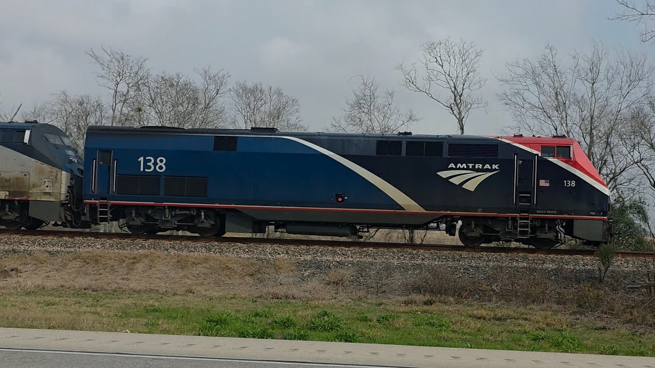 Racing the Sunset Limited with 138 leading.