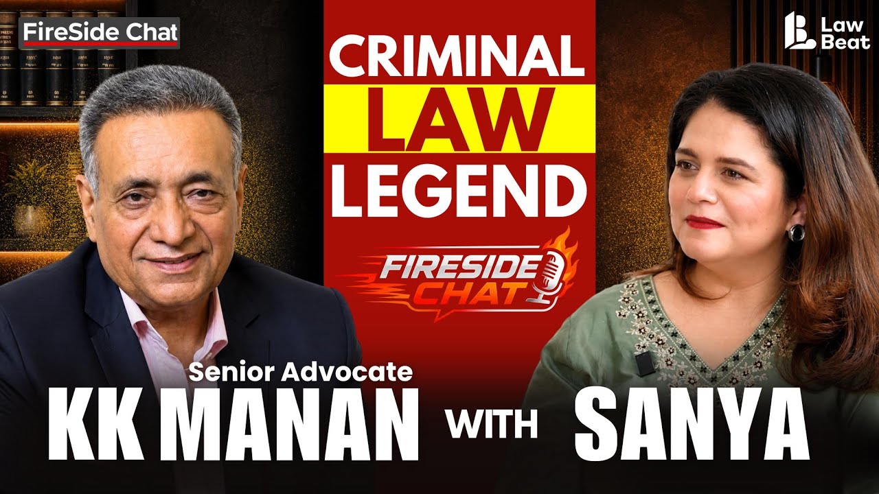 FireSide Chat with Sr. Advocate KK Manan | First Generation Lawyer from A Village To Master of Cross