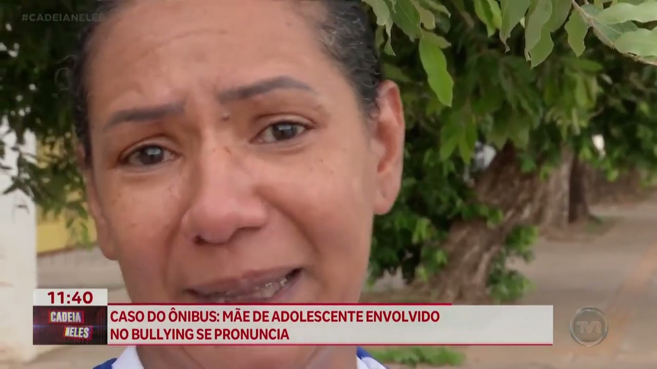 Caso do ônibus; mãe de adolescente envolvido no bullying se pronuncia