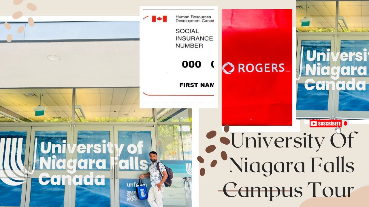 University of Niagara Falls Canada Campus Tour 2025 | Guided Tour with Sim & Sin