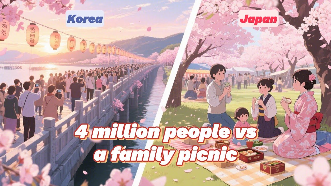 The different cultures of cherry blossom festivals