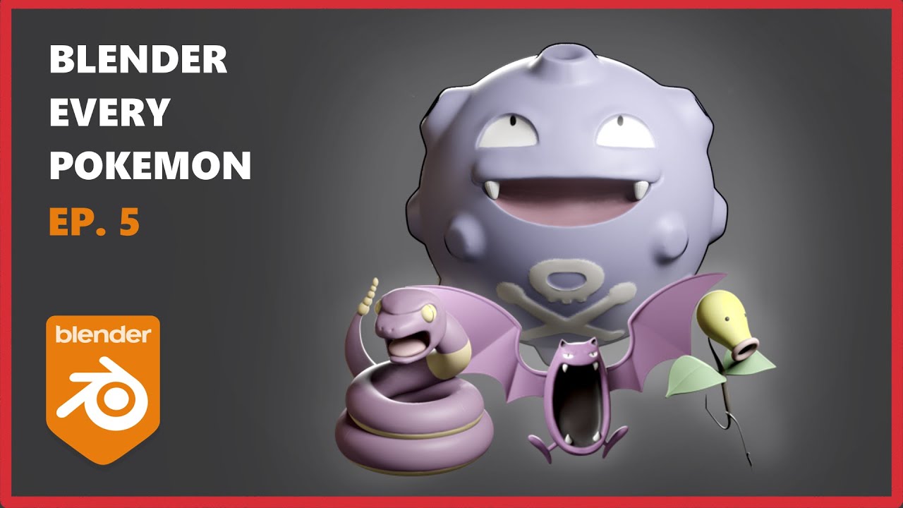 Blender Every Pokemon - EP. 5 POISON